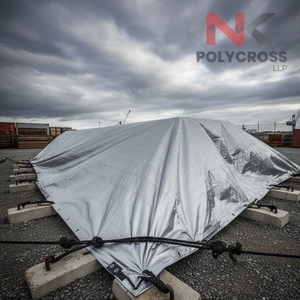 Lona de Polietileno de Gran Tamaño, Lona Impermeable de Alta Resistencia para Construcción, Agricultura y Uso Industrial al Aire Libre - Product Image 5