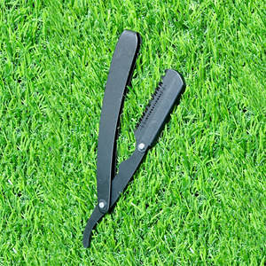 High Quality Manual Barber Thinning Razor Stainless Steel <b>Swing</b> Lock Hair Razor with Replaceable Blade Professional Salon - Product Image 5