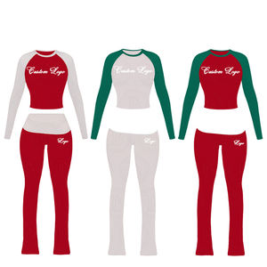 Ensemble de survêtement court pour femme en polyester durable, grande taille, couleur unie, style streetwear, 100 % écologique, séchage rapide, respirant, entièrement - Product Image 1