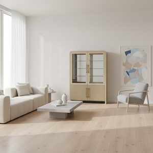 Display Cabinet Solid Wood Modern Coffee <b>Table</b> for Living Room Recliner Sofa Set Furniture Living Room Home Furniture Wholesale - Product Image 4