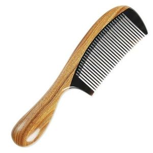 Approvisionnement direct d'usine de peignes à cheveux rustiques faits à la main en bois, peignes démêlants, outils de soin des cheveux, disponibles au prix de gros - Product Image 2
