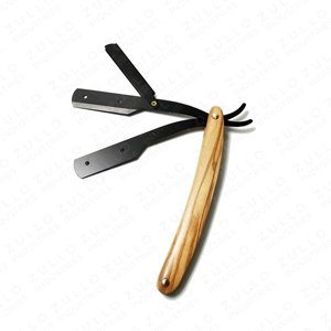 Professional Stainless Steel Cut Throat Razor Set Leaf Handle Barber <b>Shaving</b> <b>Kit</b> Custom Color OEM for Men - Product Image 4