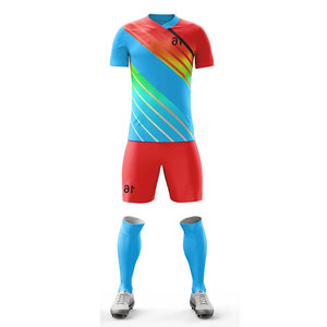 Design Your Own <b>Soccer</b> Wear Uniform Kits Men's Fully Sublimated Multi Color Practice Wear Rugby Uniform Kits For Summer Wear - Product Image 2