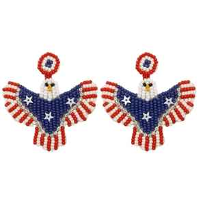 Pendientes de Aro con Cuentas Bordadas a Mano, de Moda, para Bodas y Fiestas, Joyería de Moda - Product Image 6