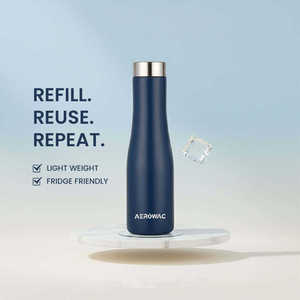 Durable <b>Metal</b> Hydration Vessel Engineered For Extended Outdoor Use With Advanced Temperature Shielding Refillable Drink Storage - Product Image 1
