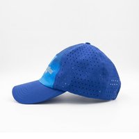 Casquette de baseball sportive structurée à 5 panneaux en polyester 100 %, avec logo personnalisé, vente en gros d'usine, casquettes vierges