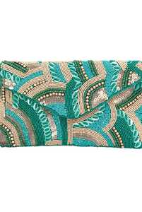 Bolso de mano con cuentas de primera calidad, elegante y asequible, para mujer, ideal para bodas, fiestas y eventos festivos, de M/S SHAAD HANDICRAFTS - Product Image 3