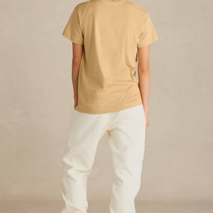 Camiseta de Algodón Grueso Personalizada para Hombre, Talla Grande, Color Liso, Estilo Urbano, Marca Privada, Fabricante OEM ODM - Product Image 5