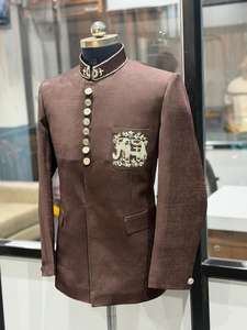 Traje Bandhgala de Lujo Bordado a Mano de Alta Calidad para Hombre, Ropa Tradicional Jodhpuri para Bodas, Disponible a Buen Precio - Product Image 6