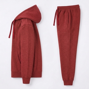 Custom Men's Sports Tracksuit Two Piece Set Athletic Training <b>Jacket</b> and Pants for Gym Running <b>Workout</b> and Casual Wear - Product Image 3