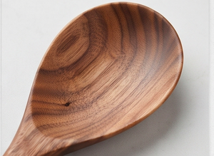 Juego de cubiertos de madera único, diseño elegante, juego de 2 piezas de calidad premium, perfecto para eventos, vajilla, utensilios de comedor y hoteles. - Product Image 2