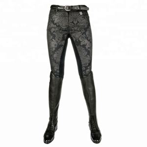Culotte d'équitation personnalisée à grip intégral en silicone, compression intégrée |   Pantalons d'équitation confortables et durables pour adultes - Product Image 1