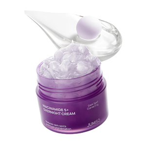 Crème de nuit en capsules JUMISO Niacinamide 5+ 50mL, crème correctrice des taches brunes pour le visage, soin coréen pour la peau, hydratant pour unifier le teint - Product Image 1