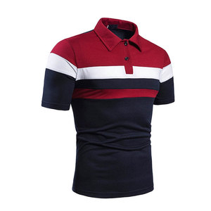 Camiseta Polo de Estilo Básico para Hombre, de Algodón, Manga Corta, con Cuello, Cómoda, Transpirable, Informal, Ropa de Verano para el Día a Día - Product Image 5