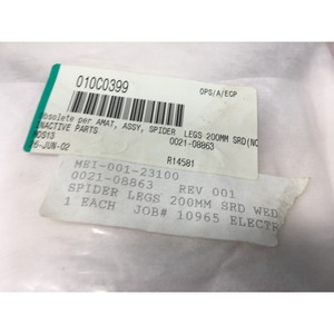 AMAT 0021-08863 SPIDER LEGS, WEDGE POST, ELECTRA - Equipo y piezas de semiconductores de confianza de Trusted Global Legacy - Product Image 3