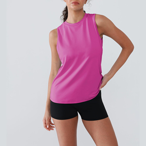 Camisetas sin mangas de cuello redondo para mujer, estilo deportivo, ajuste atlético regular, chaleco de entrenamiento para damas, estilo liso, ropa deportiva diaria - Product Image 4