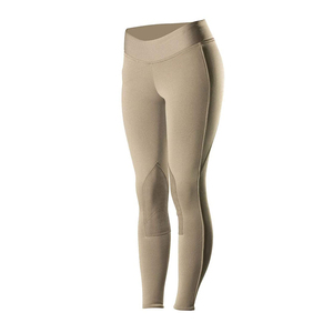 Leggings de equitación para mujer con agarre de silicona en todo el asiento, pantalones elásticos para montar a caballo, ideales para entrenamiento, competición y uso en establos. - Product Image 3