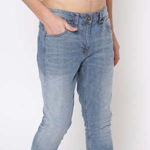 Pantalones Vaqueros de Mezclilla Super Ajustados a la Moda para Hombre, Estilo Dropship, Nuevo Modelo para Hombre - Product Image 1