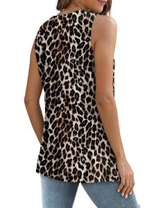 Tops de Tirantes Ligeros con Ojales para Mujer, Sin Mangas, Estilo Casual de Verano, Proveedor Mayorista - Product Image 2