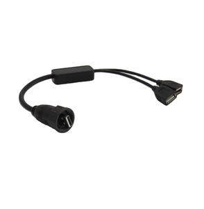 Cable Industrial Impermeable Blindado USB 3.0/2.0 Mini para Montaje en Panel IP67 (1m-5m) para Conectores Jack, Certificado RoHS REACH UV - Product Image 6