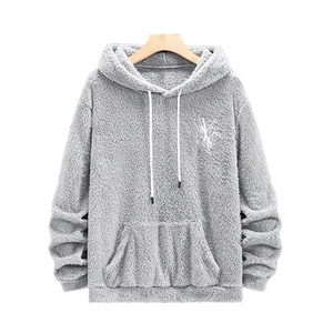 Sweat-shirts en laine à capuche personnalisés avec logo brodé, sweat-shirts unis, sweat-shirts en laine vierges sublimés, sweat-shirts à capuche pour hommes - Product Image 1