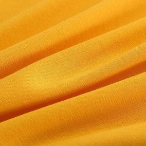 Sweat-shirt unisexe jaune à col rond, tricoté, coupe ample, couleur unie, en molleton de coton, style décontracté, pour l'automne - Product Image 6