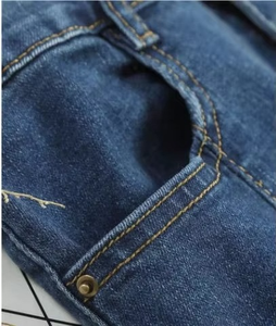 Jupe midi évasée en jean taille haute pour femme, style élégant et décontracté, longueur droite, streetwear moderne, vente en gros - Product Image 5