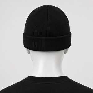 Gorro de Punto Vintage Premium para Invierno, Unisex, con Borde Plegado, Acrílico Suave, Acanalado, con Logotipo Personalizado, para Viaje - Product Image 2