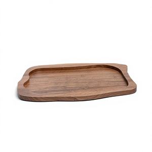 Nouveau plat de service indien en bois unique - Élégant, écologique, durable, fait main pour hôtel, restaurant et usage domestique - Product Image 3