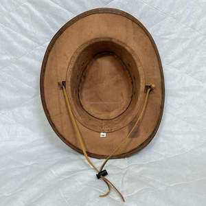 Nuevo Sombrero Fedora Clásico Enrollable para Hombre y Mujer, Sombrero Vaquero de Ala Ancha de Cuero Genuino para Disfraces y Fiestas - Product Image 6