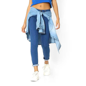 Jean pour femme à séchage rapide avec logo personnalisé 2026 – Pantalon décontracté pour femme – Jean respirant de haute qualité pour femme (OEM) - Product Image 4