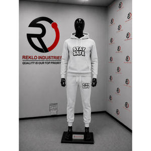 Conjunto Deportivo Plateado con Sudadera y Pantalones Jogger Personalizados, Ropa Deportiva Informal de Felpa para Gimnasio y Entrenamiento, Venta al Por Mayor - Product Image 3