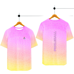 T-shirt imprimé Pickleball Performance pour hommes et femmes, respirant, à séchage rapide, léger, antibactérien, pour le sport - Product Image 1