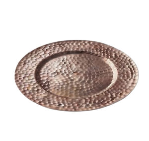 Assiettes de Présentation Décoratives en Cuivre pour la Restauration, Vaisselle de Table pour Restaurants et Fêtes de Mariage - Product Image 4