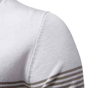 Camiseta de Punto para Hombre, Verano, 100% Algodón, Transpirable, Diseño Hueco, Corte Regular, Estilo Casual - Product Image 3