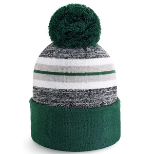 Vintage Ribbed Knit Dobby Beanie-Unisex Winter <b>Warm</b> <b>Hat</b> with 3D Embroidery Soft Stretch Acrylic Minimalist Streetwear Essential - Product Image 1