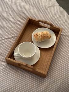 Oval Natural <b>Pine</b> Wood Decorative Serving Handmade Indian Trending Look Tray wood wooden serving tray - Product Image 5