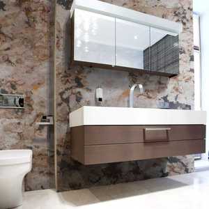 Revêtement mural en pierre mince gris foncé de 122*244 cm, type ardoise, de la marque Natural Stone Market, produit premium pour la maison. - Product Image 6