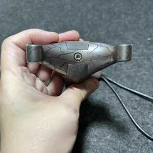Slingshot robuste avec poignée en bois, bande élastique durable, lame à changement rapide, poignée ergonomique, portable, pour les sports de plein air - Product Image 2