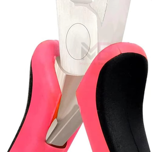 Pink Black Handle Keratin Beauty Hair <b>Extensions</b> Pliers Professional Rings for Nano Silicone Micro <b>Beads</b> Tool - Product Image 5