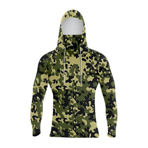 Sudadera de Pesca Personalizada OEM para Hombre, Ropa de Verano Transpirable de Manga Larga, Jersey para Actividades al Aire Libre con Protección Solar, Camiseta de Natación con Camuflaje - Product Image 1
