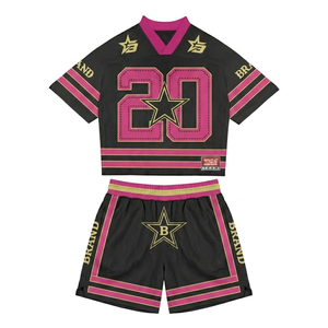 Premium 200 GSM poly <b>mesh</b> jersey <b>shorts</b> green gold bear 88 screen emb sportswear - Product Image 2