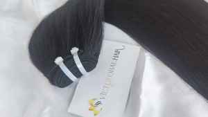 Cutícula alinear Super doble dibujado Natural recto vietnamita crudo Natural extensiones de cabello humano doble dibujado mejor precio al por mayor - Product Image 3