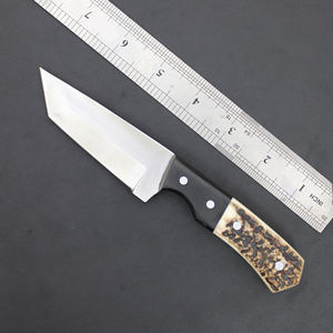 มีดล่าสัตว์ที่สร้างขึ้นด้วยโครงสร้างที่แข็งแรงและลายจับที่ลึกเพื่อการควบคุมที่มั่นคงในงานตัดที่ต้องใช้ความแข็งแกร่ง - Product Image 2