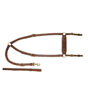 Breastplate for Horse Riding Equestrian Training Durable Leather Comfortable Professional Supply with OEM ODM Service - Product Image 2