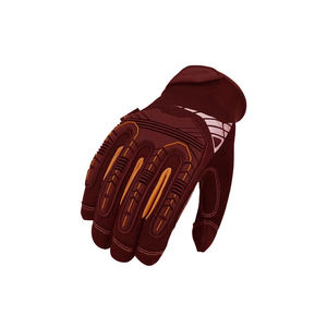 Guantes de Seguridad de Cuero Keembro, Protección Completa para los Dedos, Textura Antideslizante, Muñequera Elástica, Guantes de Trabajo de Uso General - Product Image 2