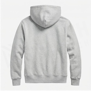 North Approach Men's Hooded Sweatshirt Gray <b>Bear</b> Print Casual Cotton <b>Hoodie</b> Regular Fit Autumn Wear - Product Image 2