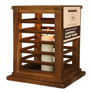 Soporte para Plantas de Madera de Acacia al por Mayor |   Decoración de Madera Hecha a Mano - Product Image 2