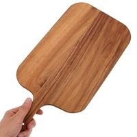 Planche à découper en bois d'acacia massif de 1,5 cm d'épaisseur, durable, en stock entrepôt USA, pour service et charcuterie à domicile