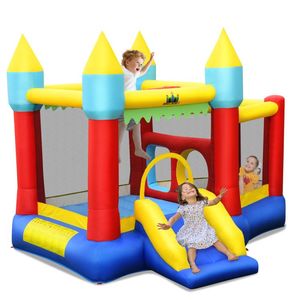 Grande Castello Gonfiabile da Esterno con Scivolo per Bambini, Senza Soffiatore Incluso - Product Image 1